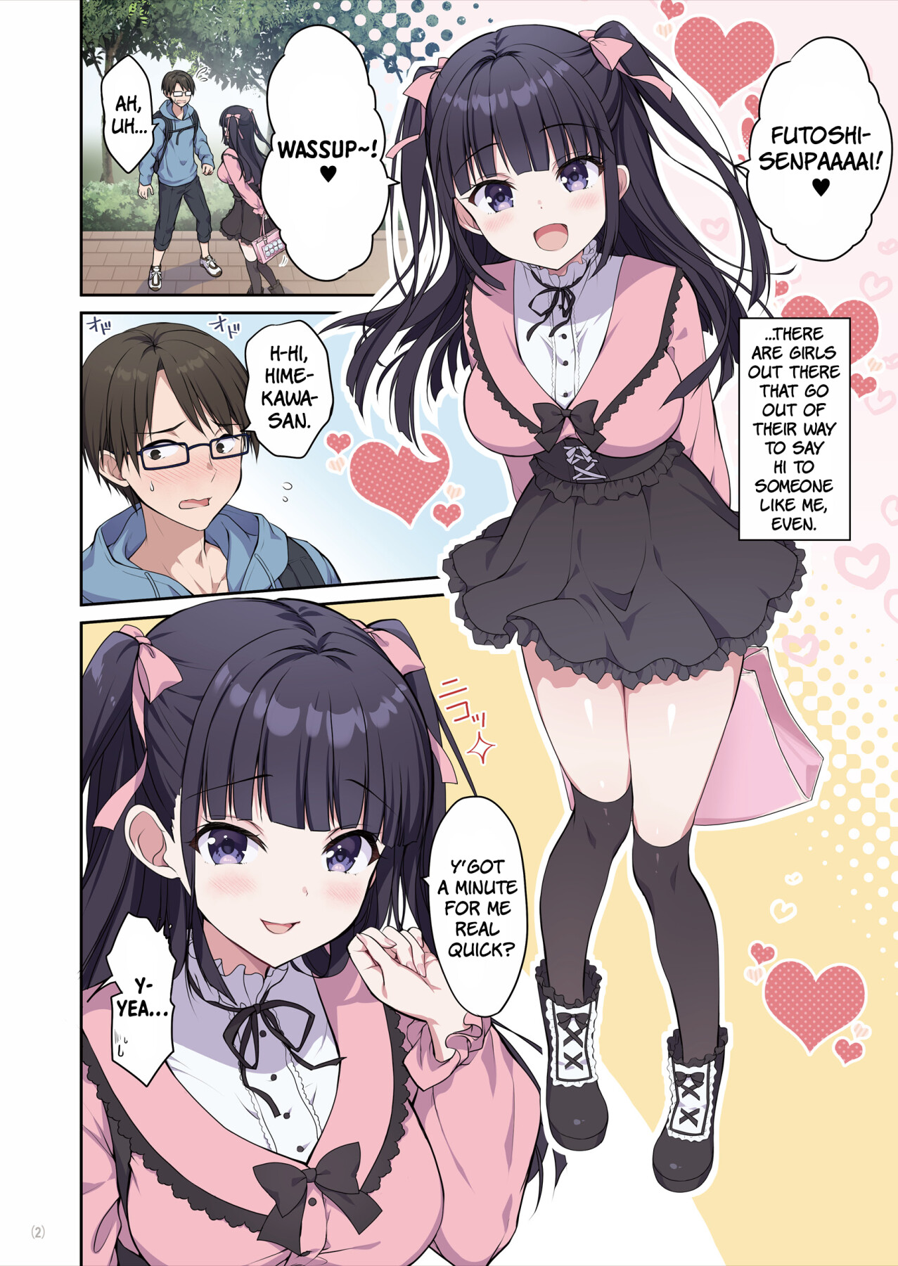 Hentai Manga Comic-This Cunningly Cute Jirai-kei Girl Is Gonna Suck Me (And My Wallet) Dry!-Read-3